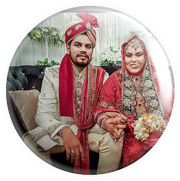 custom wedding button badges in india