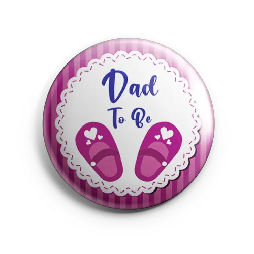 baby shower button badge templates