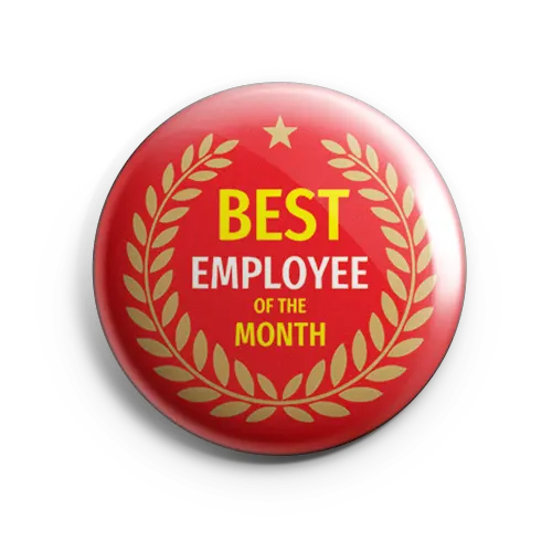 best employee of the month batches design