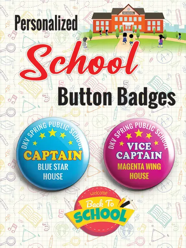 buy school button badges online india
