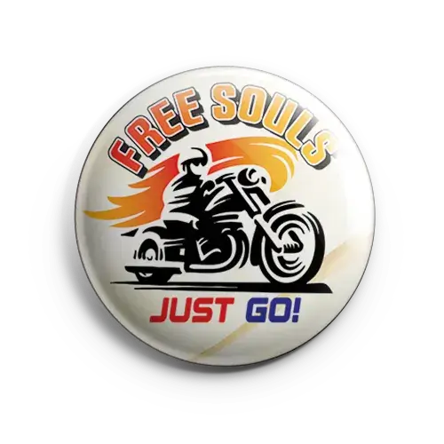 Cheap biker button badges Delhi