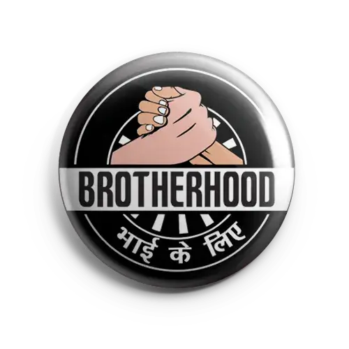 brotherhood biker batches black background