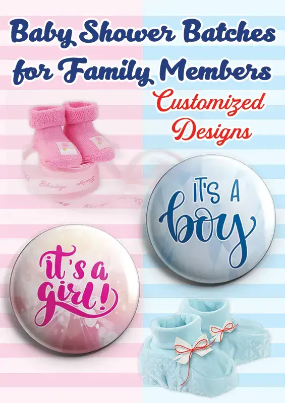 Baby Shower Batches for Family Members